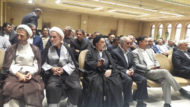 مراسم ترحیم پدر تاج‌زاده 