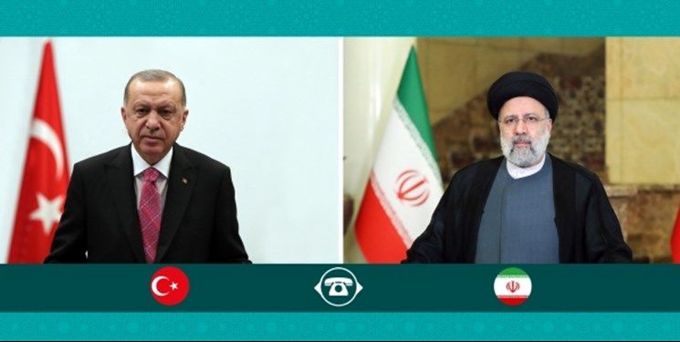 تماس تلفنی رئیسی با اردوغان/آروزی سلامتی برای رئیس‌جمهور ترکیه