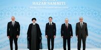 دیدار رئیسی و پوتین در حاشیه اجلاس کشورهای ساحلی خزر+فیلم