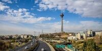 تصویری عجیب از وضعیت  امروز هوای تهران