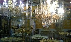 بازار روشنایی زینتی ایران در تسخیر لوستر چینی
