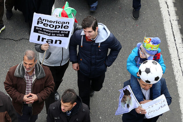 راهپیمایی ۲۲ بهمن در تهران