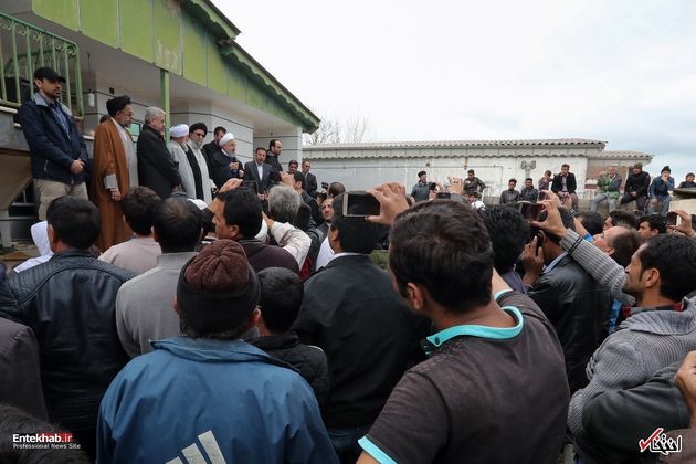بازدید رئیس جمهور از مناطق سیل زده آق قلا