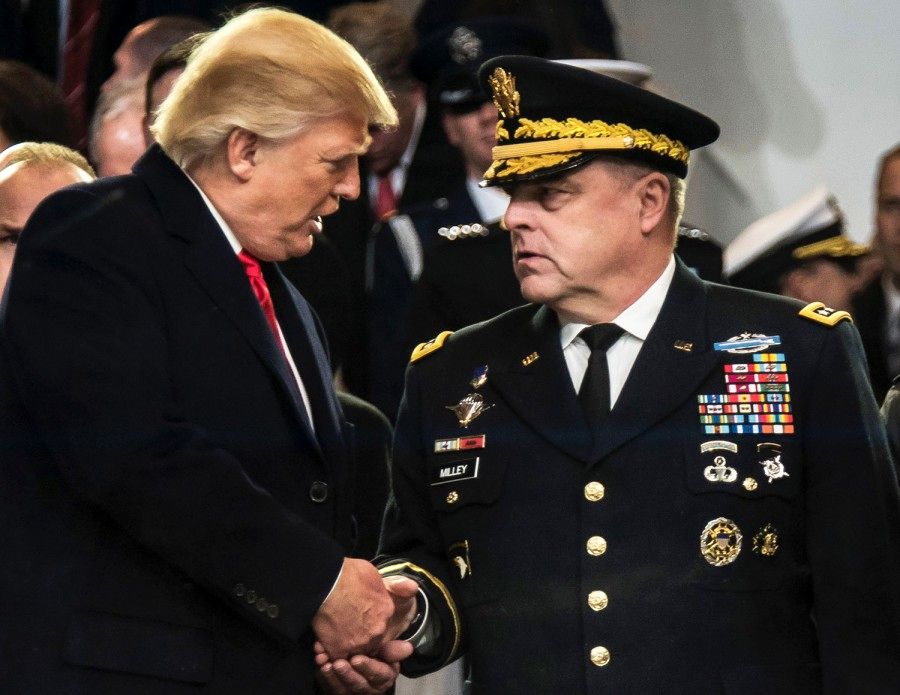 رد ادعای ترامپ توسط بلندپایه‌ترین مقام نظامی آمریکا