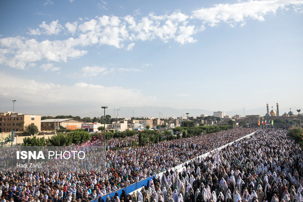 تصاویری از نماز عید فطر تهران 