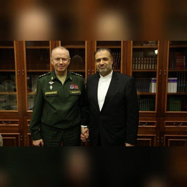 رایزنی سفیر ایران با معاون وزیر دفاع روسیه 

