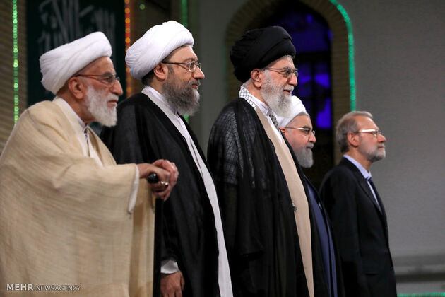 مراسم تنفیذ حکم ریاست جمهوری حسن روحانی