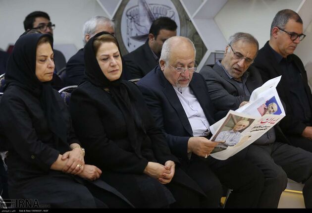 مراسم تشییع پیکر قانعی راد