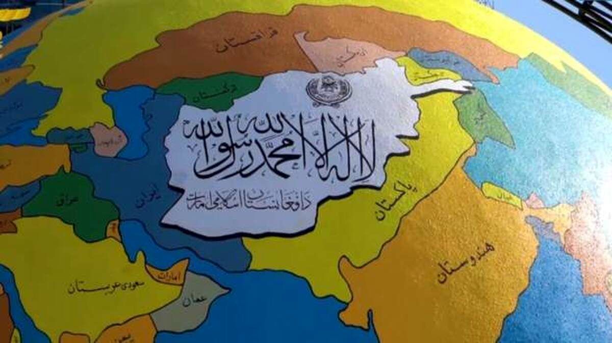 رونمایی طالبان از نقشه جدید خود/ بخش اعظم ایران زیر یوغ امارت اسلامی رفت!+تصاویر