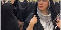 سلبریتی معروف کربلایی شد/ عکس های جذاب خانم بازیگر از کربلا و نجف 