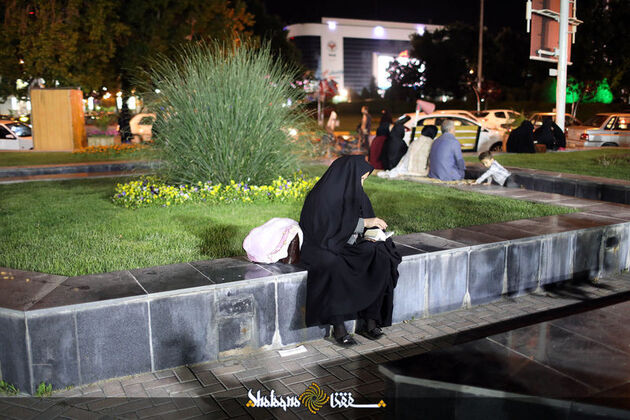 احیای شب بیست ویکم ماه مبارک رمضان درجوار حرم علی ابن موسی الرضا(ع)