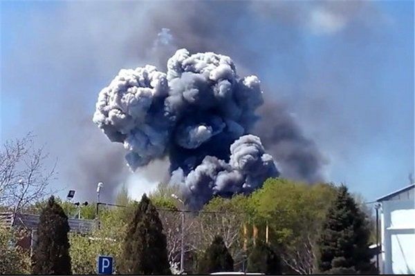 وقوع یک انفجار بزرگ در ملیتوپل در اوکراین/ جزئیات