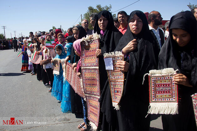 گلیم سیرجان یک گام تا جهانی شدن