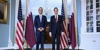 مقامات قطر و آمریکا دیدار کردند
