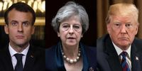 اتفاق نظر رییس جمهور آمریکا، نخست‌وزیر انگلیس و رییس جمهور فرانسه درباره «موفقیت‌آمیز» بودن حملات در سوریه
