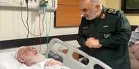 سرلشکر سلامی از آیت‌الله نوری همدانی عیادت کرد