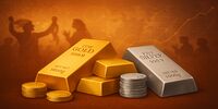 زنگ خطر برای نقره؛  آیا طلا وارد فاز جدیدی از برتری در بازار فلزات گران‌بها شده؟ | شرط صعودی شدن قیمت نقره