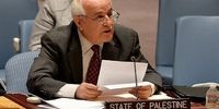 درخواست فلسطین از جهان برای توقف کشتار شهروندانش
