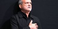 حضور پزشکیان در مراسم عزاداری روز تاسوعای حسینی + فیلم