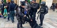یورش اشغالگران به نمازخانه فلسطینیان