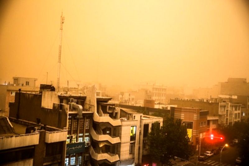 توفان شدید تهران را در نوردید/85 زخمی و یک کشته تلفات توفان  پایتخت در یک هفته گذشته 


