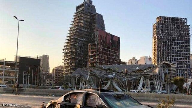 تصاویری متفاوت از بیروت قبل و بعد از انفجار