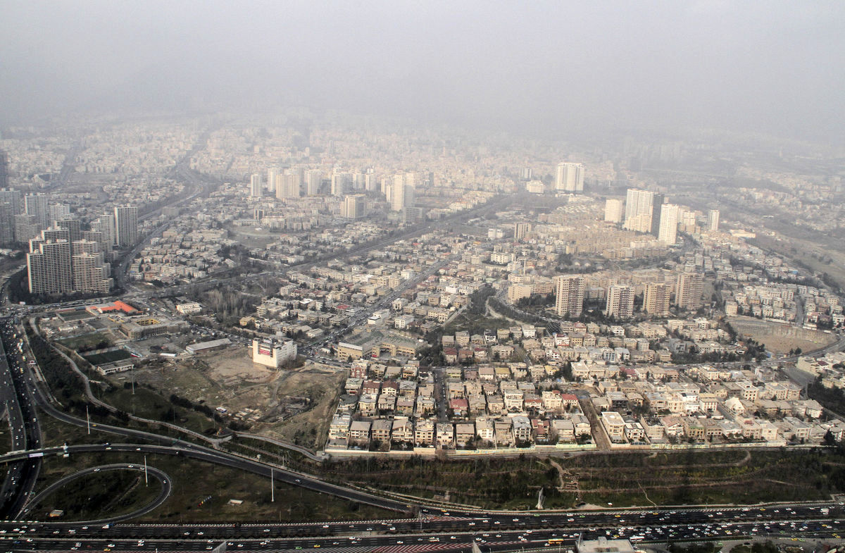 مرگ 3750 تهرانی بر اثر آلودگی هوا در سال