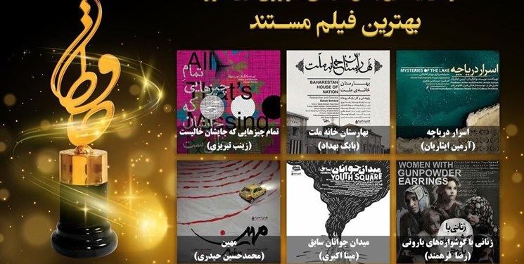 نامزدهای بخش مستند بیستمین جشن حافظ اعلام شد