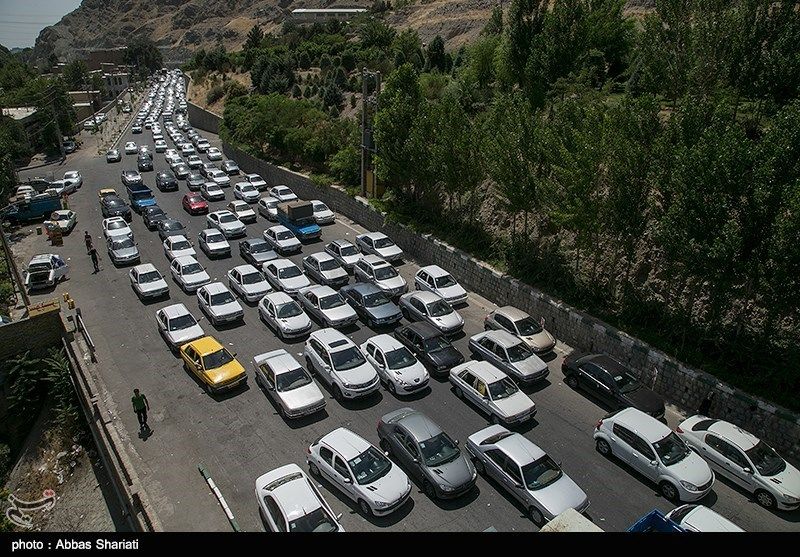 آخرین وضعیت جاده های کشور / ترافیک سنگین در محور کرج-چالوس 

