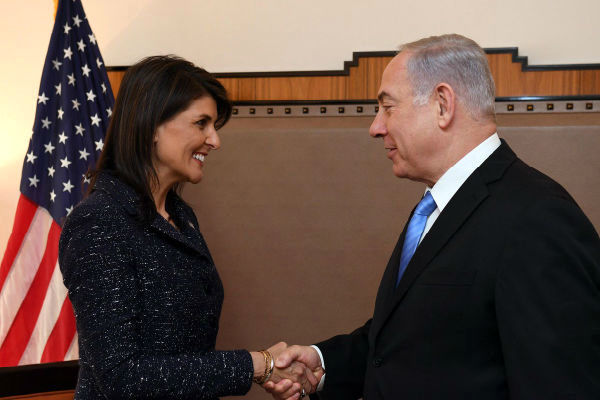قدردانی نتانیاهو از زحمات نیکی هیلی برای اسرائیل