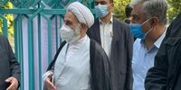 حضور ناطق نوری در حسینیه ارشاد + عکس
