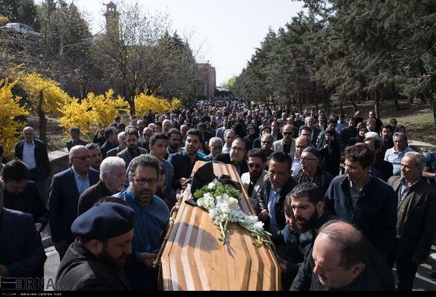 مراسم تشییع داریوش شایگان