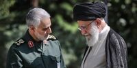عکسی متفاوت از دیدار سردار سلیمانی با رهبر انقلاب