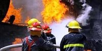 آتش سوزی در یک مجتمع تجاری در فردیس +جزئیات