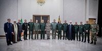 دیدار فرماندهان سپاه و ارتش/ سردار پاکپور: اتحاد ارتش و سپاه، سد مستحکم مقابل فتنه‌هاست/ سرلشکر حاتمی: وحدت نیروهای مسلح ضامن امنیت ملی و تمامیت ارضی است