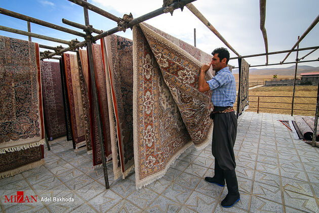 قالیشویی در آستانه سال نو
