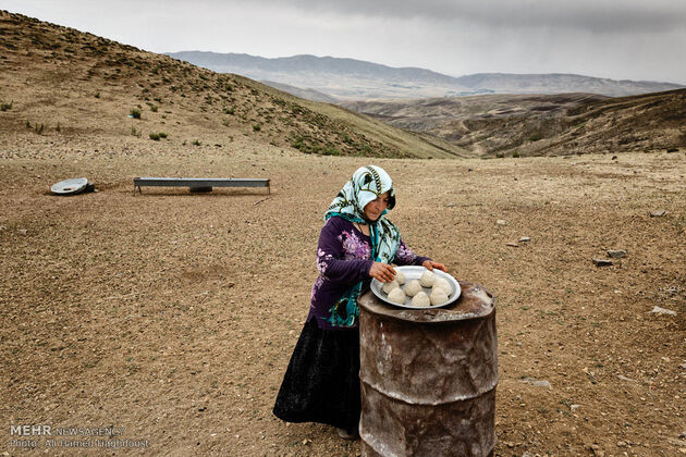 زندگی عشایر مغان در دامنه سبلان