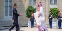 دیدار و گفتگوی بن‌سلمان و ماکرون در الیزه 