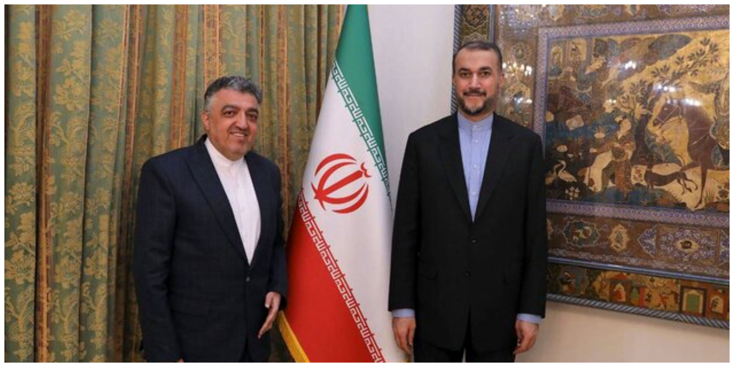 سفیر جدید ایران در بلاروس با امیرعبداللهیان دیدار کرد