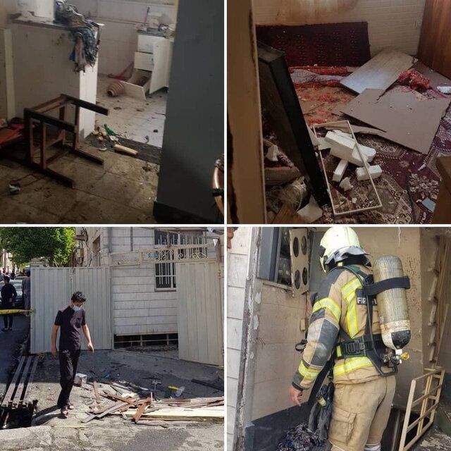 انفجار مرگبار خانه‌ای در تهرانپارس+عکس 

