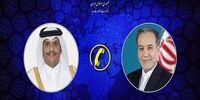 وزرای امور خارجه ایران و قطر گفتگو کردند