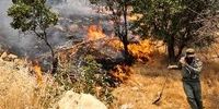 4 آتش سوزی در مراتع اصفهان در یک روز 