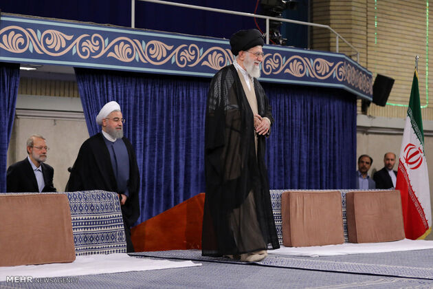 مراسم تنفیذ حکم ریاست جمهوری حسن روحانی