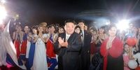 زن مرموز پشت سر رهبر کره شمالی کیست؟ +عکس
