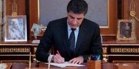 پیام بارزانی خطاب به رهبر انقلاب، پزشکیان و قالیباف

