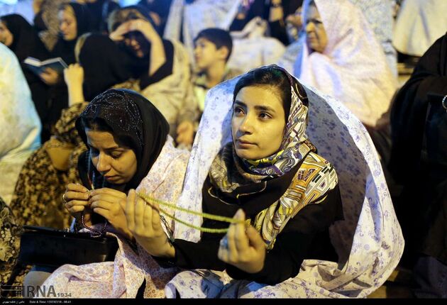 احیاء شب بیست و یکم در امام زاده صالح (ع)