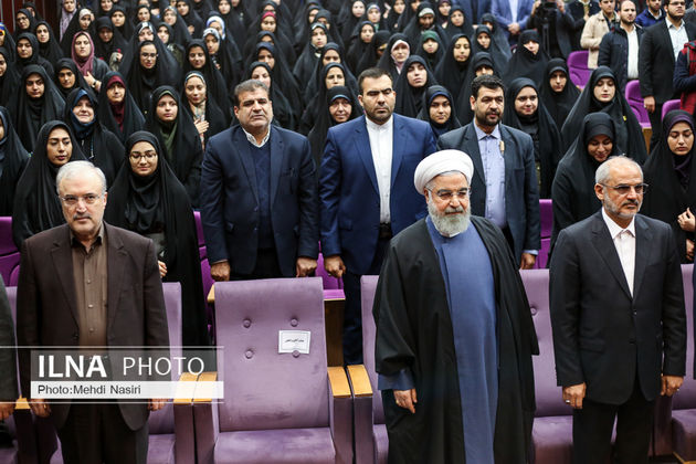 تصاویر مراسم روز دانشجو با حضور حسن روحانی