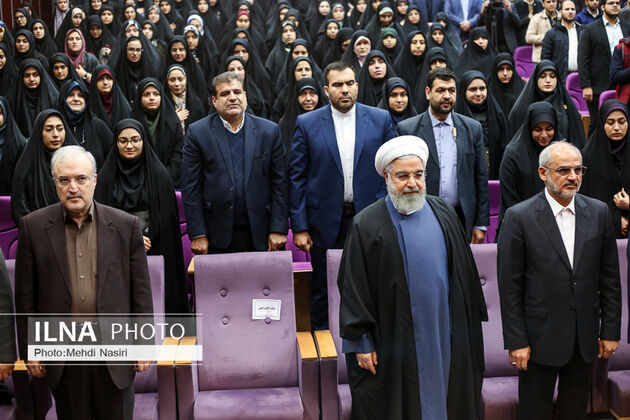 تصاویر مراسم روز دانشجو با حضور حسن روحانی