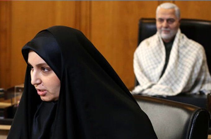 دختر سردار سلیمانی، زاکانی را به چالش کشید/ روزهای سخت شهردار تهران آغاز شد