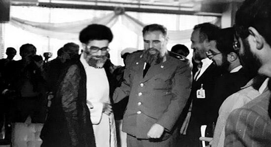 تصاویر فیدل کاسترو با رهبر انقلاب، روحانی، هاشمی و دیگران